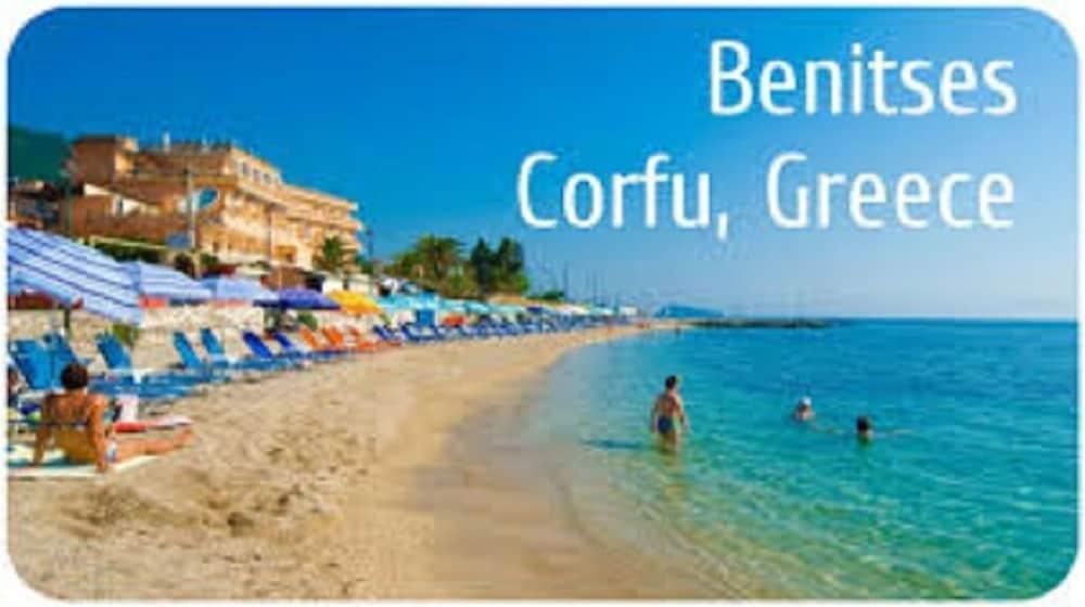 Kerkyra Beach Hotel & Apartments Беніцес Екстер'єр фото